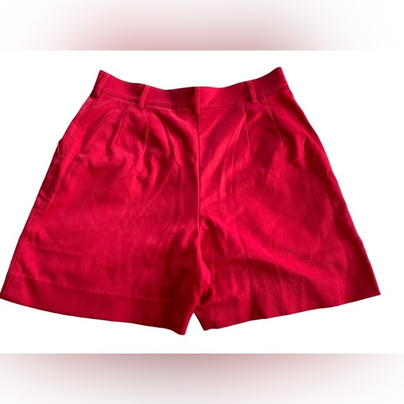Vintage Tail Red High Waist Comfort Stretch Shorts, Size 8, Golf Tennis - Picture 3 of 6